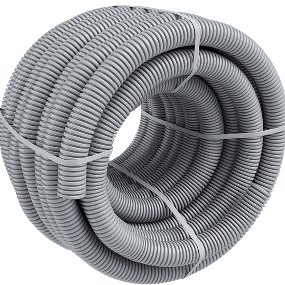 Tubo flexível antibacteriano/estático 63/75 (rolo 50M)