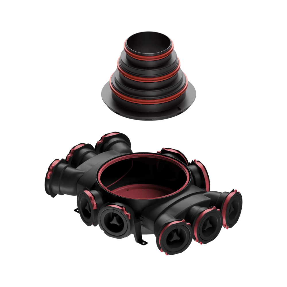 Conexão Vertical DN125/160/200